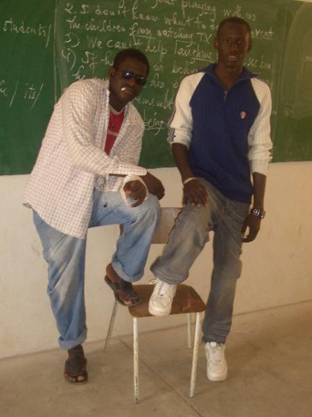 babou un camarade de classe et moi